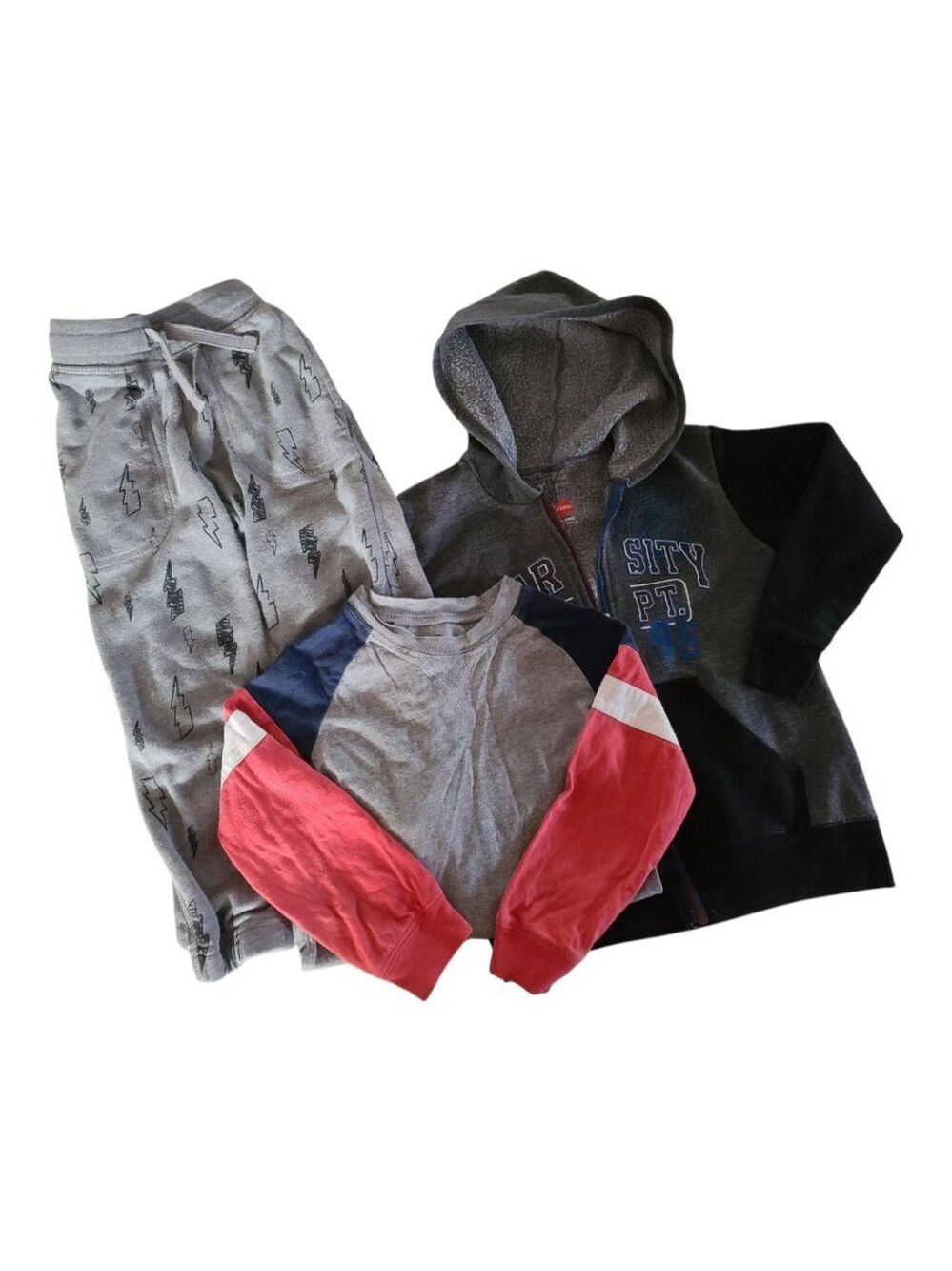4T Boy's Clothing Bundle Hanes Garanimals Carters